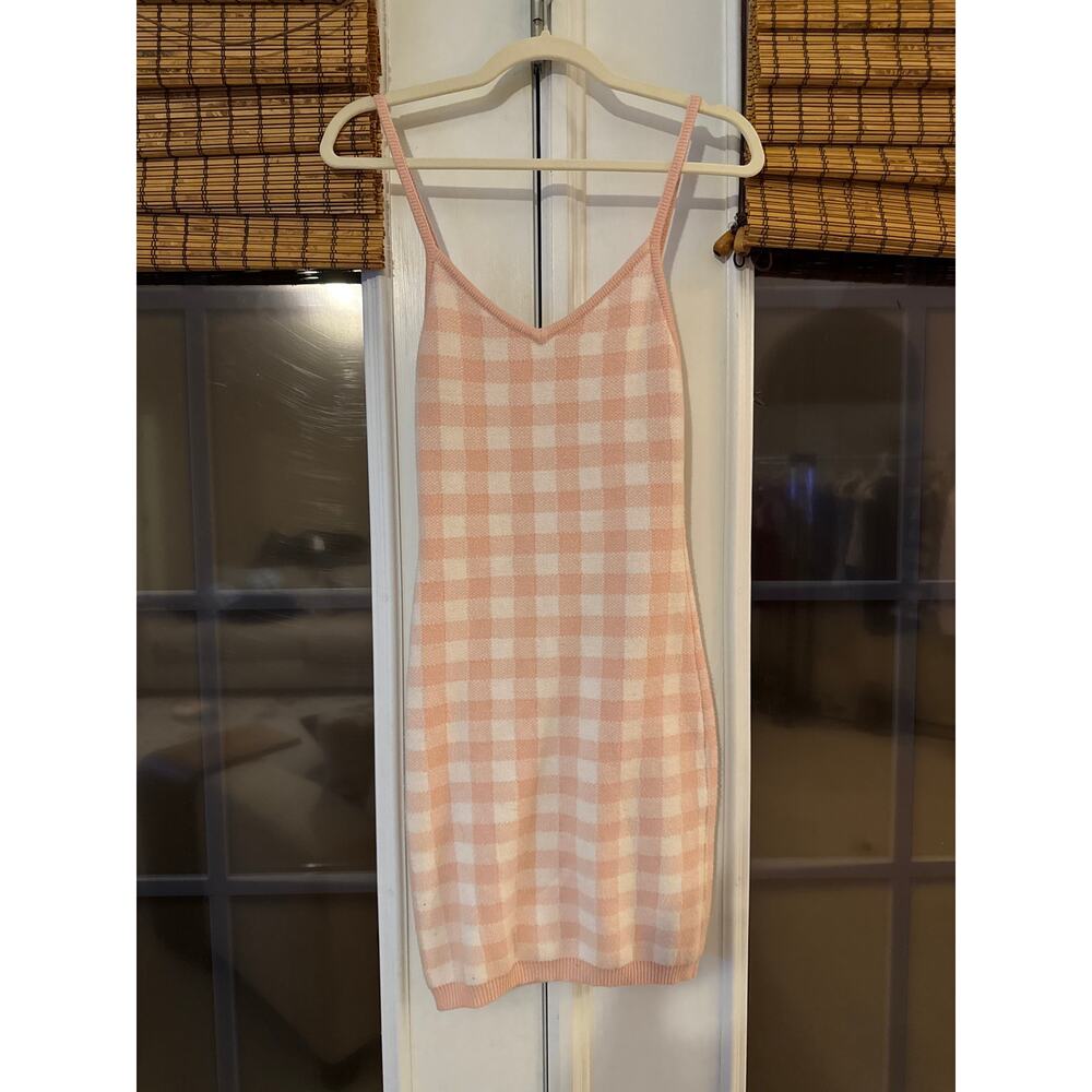 Plaid, soft material dress